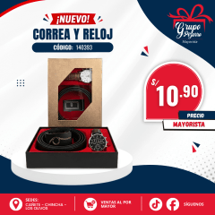 SET RELOJ BILLETERA