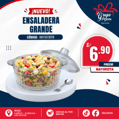 ENSALADERA C/TAPA 