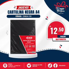CARTULINA ESCOLAR NEGRO
