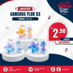 SET DE GANCHOS CABELLO