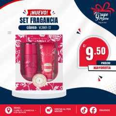 SET DE FRAGANCIA Y LOCION