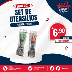 SET DE UTENSILIO