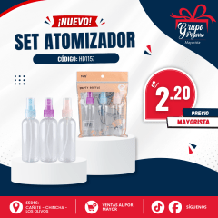 SET ATOMIZADOR HD1157