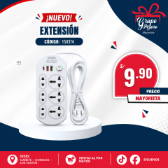EXTENCION TOMACORRIENTE MULTIPLE