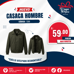 CASACA DE HOMBRE