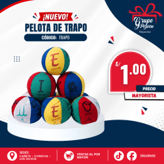PELOTA TRAPO NIÑOS