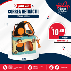 CORREA DE PERRO GRNADE CAJA