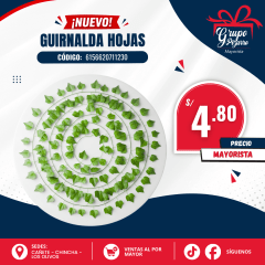 GUIRNALDA DE HOJAS