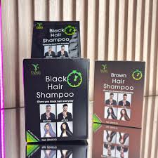 SHAMPO DE CABELLO (CASTAÑO) X10