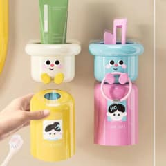 PORTA CEPILLO CON VASO IMAN