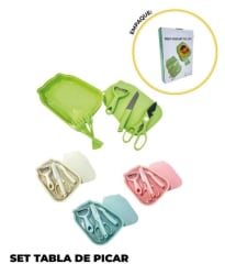 SET DE TABLA DE PICAR