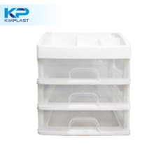 ORGANIZADOR 3 CAJONES CON STICKER