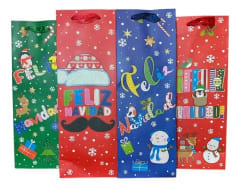 BOLSA DE VINO NAVIDAD