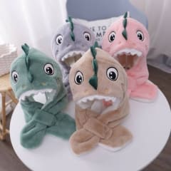 GORRO DINO C/ BUFANDA
