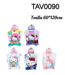 TOALLA PONCHO LICENCIA