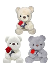 OSITO PELUCHE CON ROSA