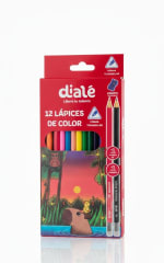 COLORES X12 DIALE +2 CON TAJADOR
