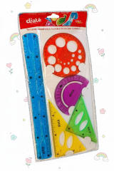 SET REGLA FLEXIBLE 5PCS - DIALE