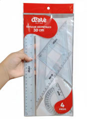 ESTUCHE GEOMETRICO 30 CM