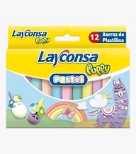 PLASTILINA LAYCONSA PASTEL
