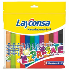 PLUMONES JUMBO X12 LAYCONSA
