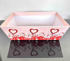 CAJA REGALO CORAZONES TRAPECIO