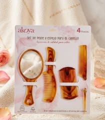 SET DE PEINES C/ ESPEJO