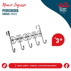 COLGADOR METAL