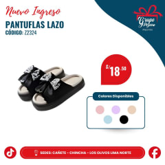 PANTUFLA LAZO