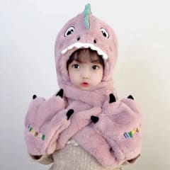 GORRO DINO C/ BUFANDA