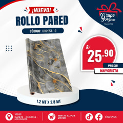 PEGATINA P/ PARED MARMOL