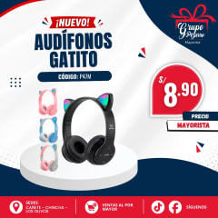 AUDIFONO CAT EAR NV P47M