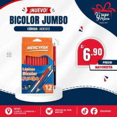 BICOLOR JUMBO 12UN. - MERCYFAN