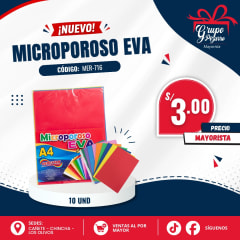 MICROPOROSO EVA-MERCYFAN