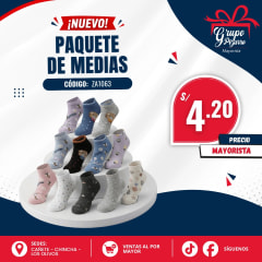 MEDIAS CON DISEÑO X12