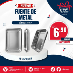 FUENTE METAL GRANDE