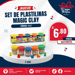 MOLDEABLE MAGIC CLAY