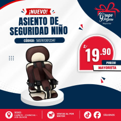 ASIENTO P/ AUTO DE BEBE