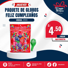 GLOBO FELIZ FF1111