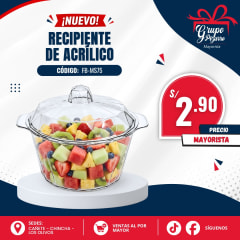 TAZON TRANSPARENTE