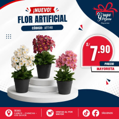 MACETA FLORES