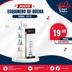 ESQUINERO DE DUCHA
