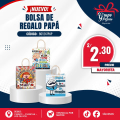 BOLSA DE REGALO PAPA GO
