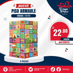 PISO ARMABLE