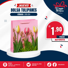BOLSA REGALO TULIPANES