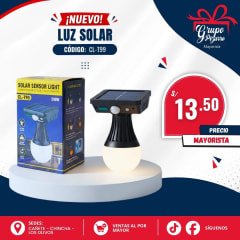 LUZ SOLAR EMERGENCIA