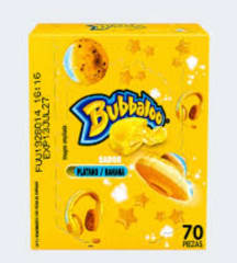 BUBBALOO PLATANO  70PZS