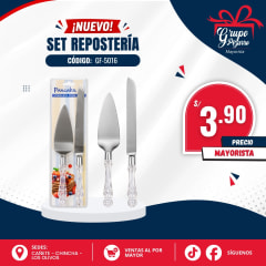 SET DE UTENSILLO PARA PASTELERIA
