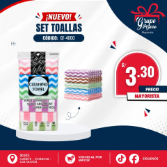 SET DE PAÑO DE COCINA