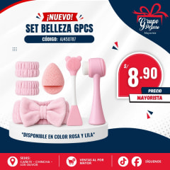 SET DE BELLEZA   6PCS